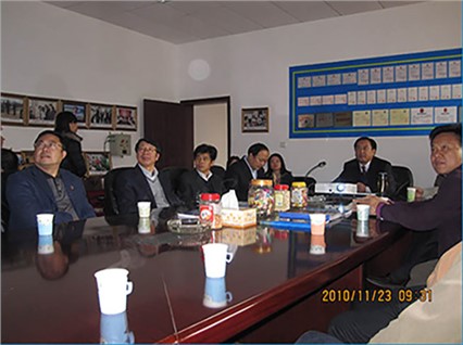 2010年11月23日，湘潭市市长史耀斌先生莅临湘潭市恒欣实业有限公司