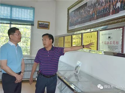 湘潭市副市长傅军莅临【湘潭恒欣】视察工作