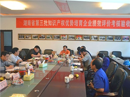 热烈庆祝湘潭恒欣顺利通过“湖南省优势培育企业”项目验收
